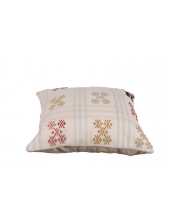 Embroidered Kilim Pillow Cover