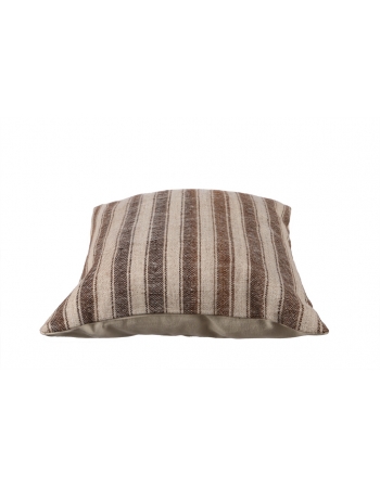 Handmade Striped Kilim Pillow Cover