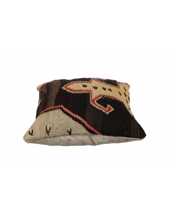 Vintage Turkish Kilim Pillow Cover