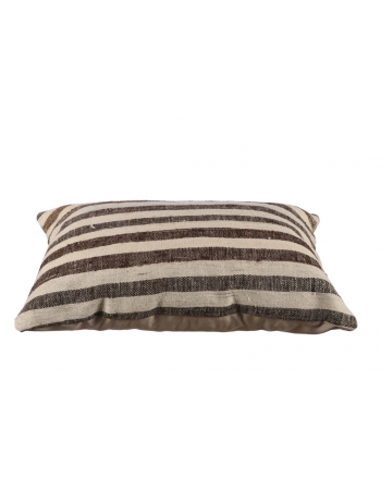 Vintage Striped Kilim Pillow Cover