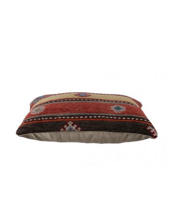 Vintage Striped Kilim Pillow Cover