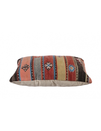 Vintage Striped Kilim Pillow Cover