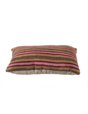 Striped Vintage Kilim Pillow Cover