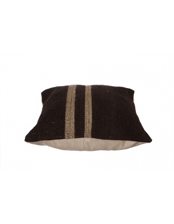 Brown Vintage Kilim Pillow Cover