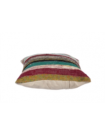 Striped Vintage Kilim Pillow Cover