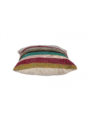 Striped Vintage Kilim Pillow Cover