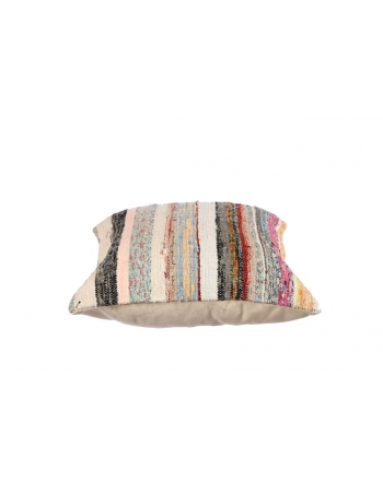 Vintage Striped Kilim Pillow Cover