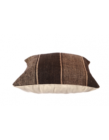 Brown Vintage Kilim Pillow Cover