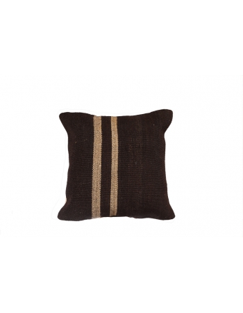 Brown Vintage Kilim Pillow Cover