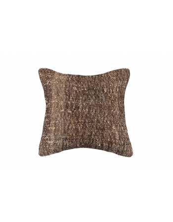 Brown Vintage Kilim Pillow Cover