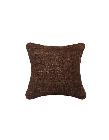 Brown Vintage Kilim Pillow Cover