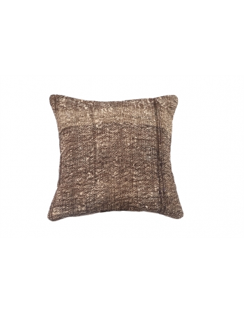 Brown Vintage Kilim Pillow Cover