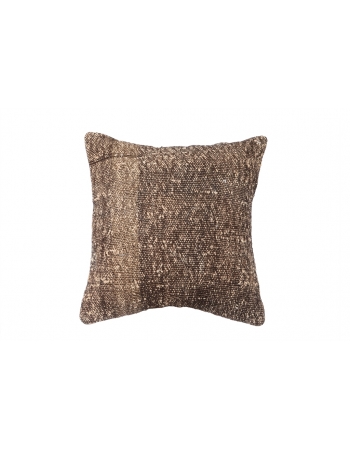 Brown Vintage Kilim Pillow Cover