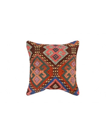 Decorative Embroidered Kilim Pillow