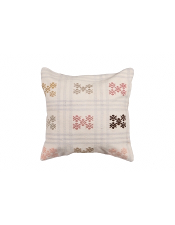 Embroidered Decorative Kilim Pillow