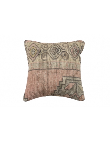 Faded Vintage Decorative Pillow Cover