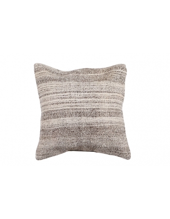 Gray Kilim Pillow Cover