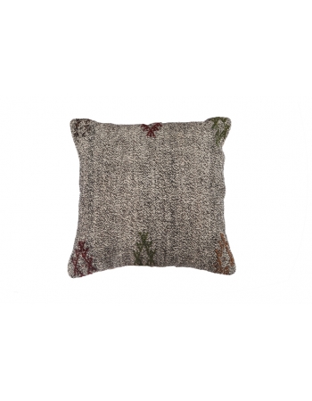 Gray Vintage Kilim Pillow Cover