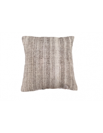 Gray Vintage Kilim Pillow Cover