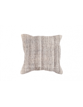 Gray Vintage Kilim Pillow Cover