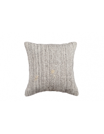 Handmade Gray Kilim Pillow Cover