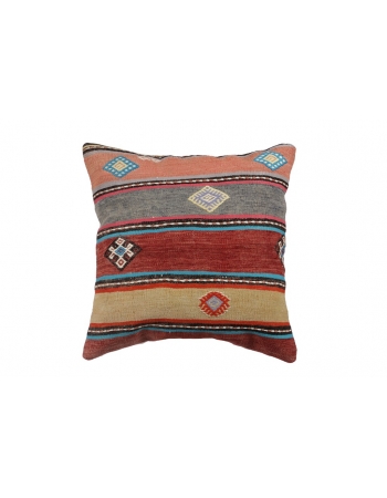 Handmade Vintage Kilim Pillow Cover