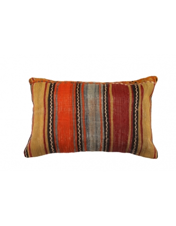 Striped Vintage Kilim Pillow Cover
