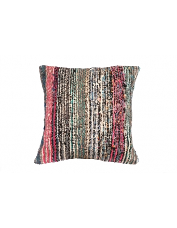 Striped Vintage Kilim Pillow Cover