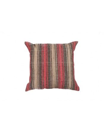 Striped Vintage Kilim Pillow Cover