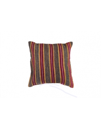 Striped Vintage Kilim Pillow Cover