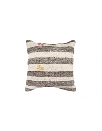 Striped Vintage Kilim Pillow Cover