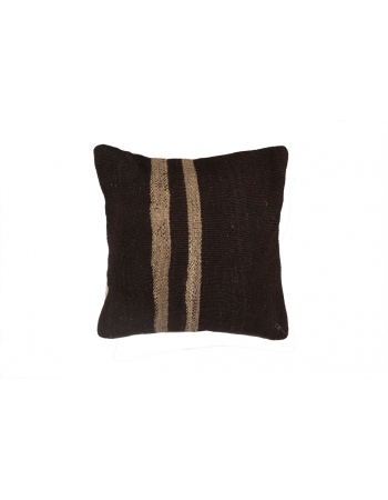 Vintage Brown Kilim Pillow Cover