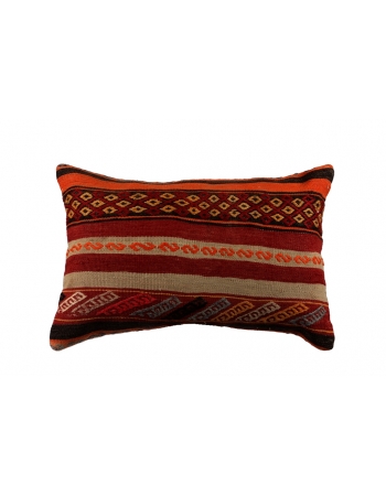 Vintage Embroidered Kilim Pillow Cover