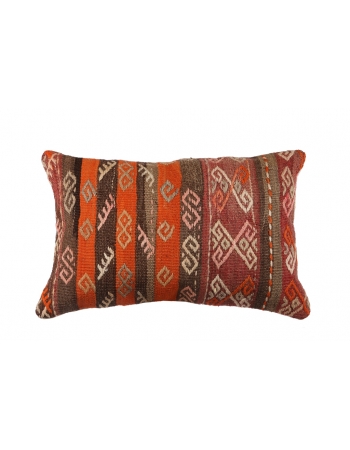 Vintage Embroidered Kilim Pillow Cover