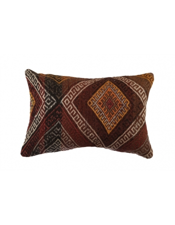 Vintage Embroidered Kilim Pillow Cover