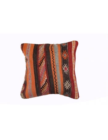 Vintage Embroidered Kilim Pillow Cover
