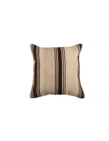 Vintage Handmade Striped Kilim Pillow