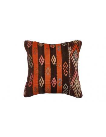 Vintage Striped Kilim Pillow Cover