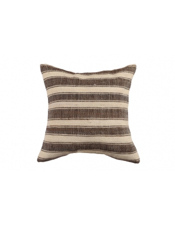 Vintage Striped Kilim Pillow Cover