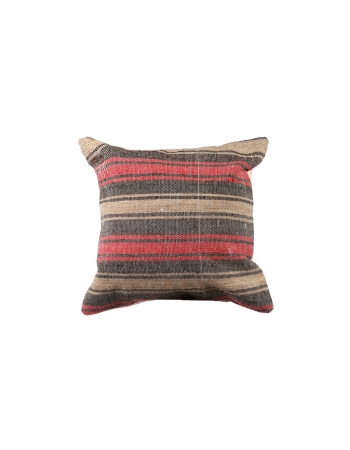 Vintage Striped Kilim Pillow Cover