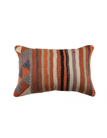 Vintage Striped Kilim Pillow Cover