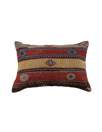 Vintage Striped Kilim Pillow Cover