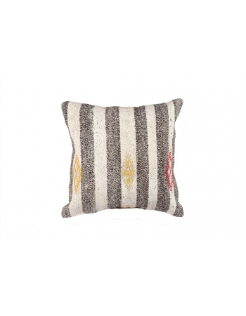 Vintage Striped Kilim Pillow Cover