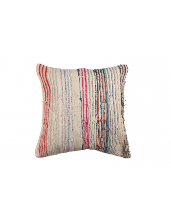 Vintage Striped Kilim Pillow Cover