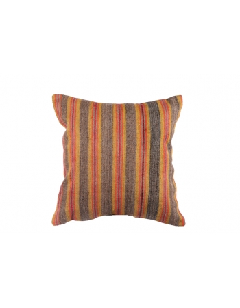 Vintage Striped Kilim Pillow Cover