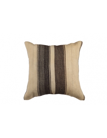 Vintage Striped Kilim Pillow Cover