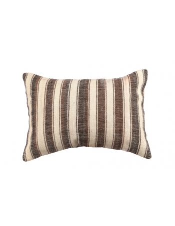 Vintage Striped Kilim Pillow Cover