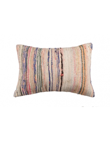 Vintage Striped Kilim Pillow Cover