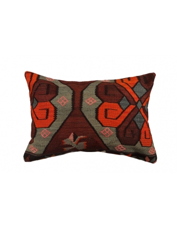 Vintage Turkish Kilim Pillow Cover