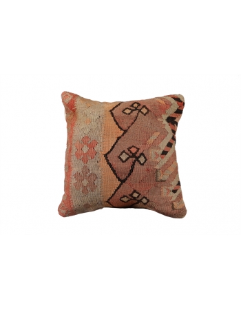 Vintage Turkish Kilim Pillow Cover